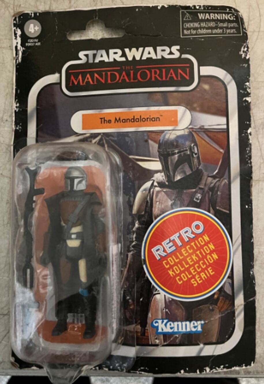 Star Wars Mandalorian Retro Collection Kenner Action Figure Hasbro Sealed